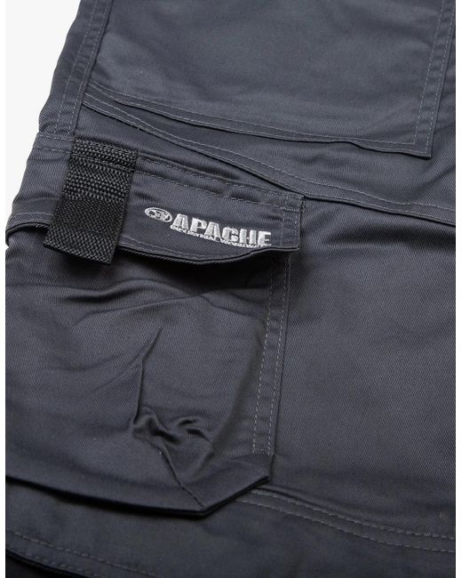 Apache Gray Ats Trousers for men