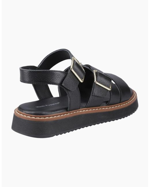 Hush Puppies Black Cady Sandals