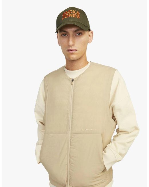 Jack & Jones Green Gall Baseball Cap Night for men