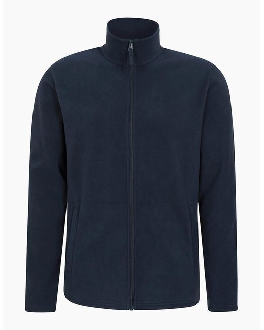 Mountain Warehouse Blue Camber Fleece Jacket for men