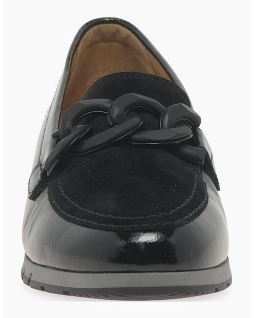 Gabor Black Bea Loafers