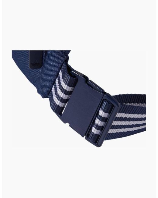 Adidas Originals Blue Adicolor Waistbag for men