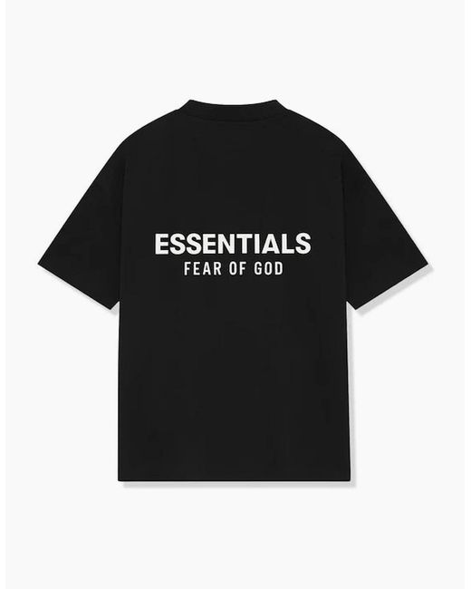 Fear Of God Black Fw24 Tee