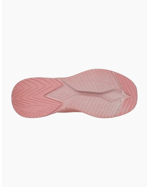 Skechers Pink Skech-Air Meta Extraordinaire 150136-Rust Rust Lace Up Shoes