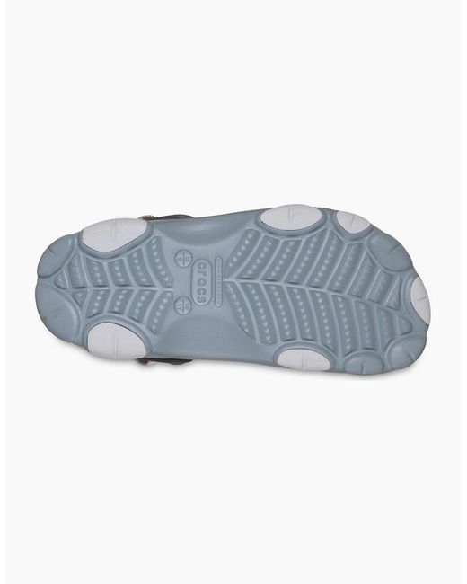 CROCSTM Blue All-Terrain Eva Concrete Clogs for men