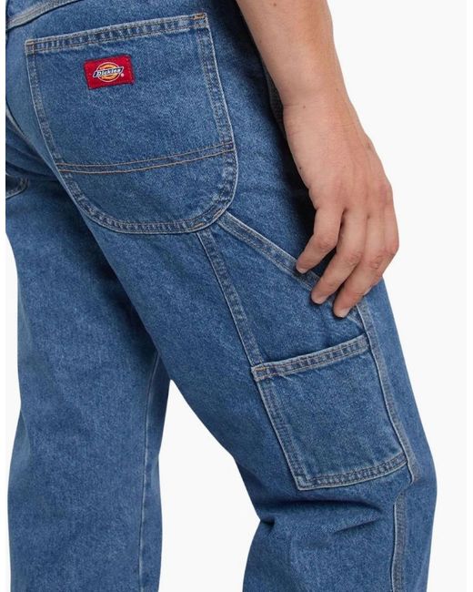 Dickies Blue 993 Regular Tapered Carpenter Jeans for men