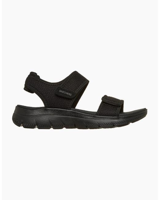 Skechers Black Summits Sandals