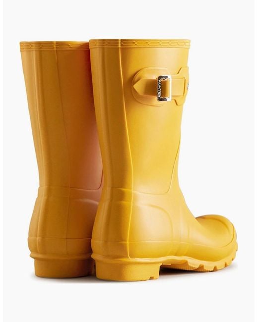 Hunter Orange Original Short Wellingtons