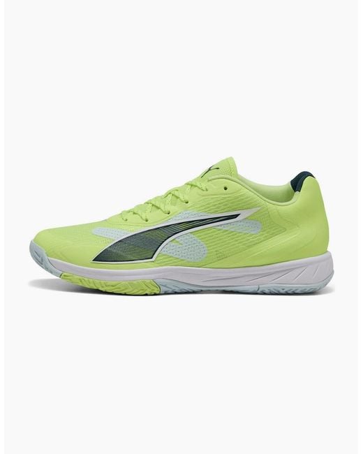 PUMA Green Accelerate Turbo 4 Handball Trainers for men