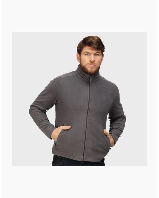 Regatta Gray Professional Microfleece Jacket for men