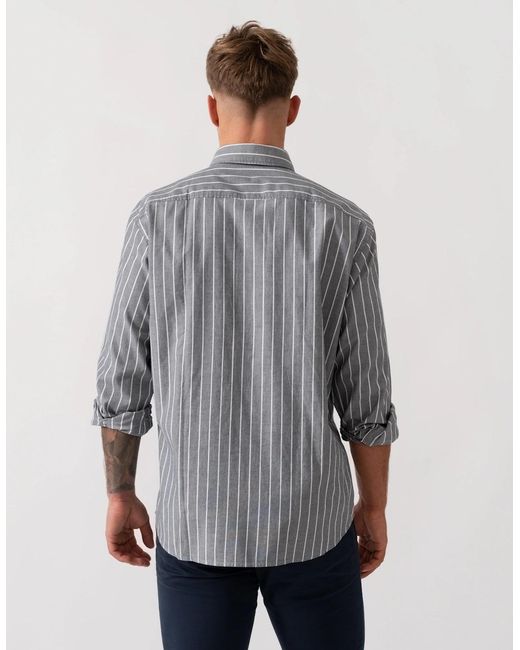 Boss Gray Boss Ricoplus Shirt for men