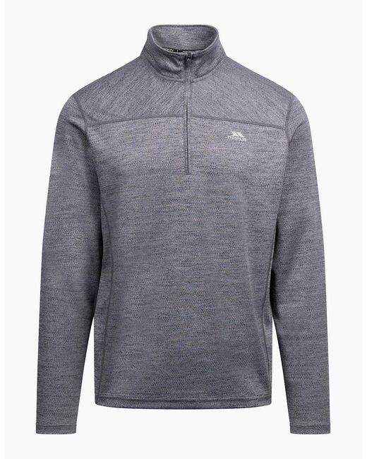 Trespass Gray Marshall Marl Jumper for men