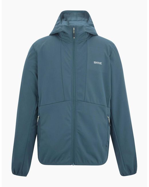 Regatta Blue Tredmoor Soft Shell Jacket for men