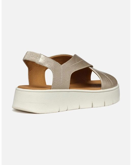 Geox Metallic D Dandra 40 Sandals