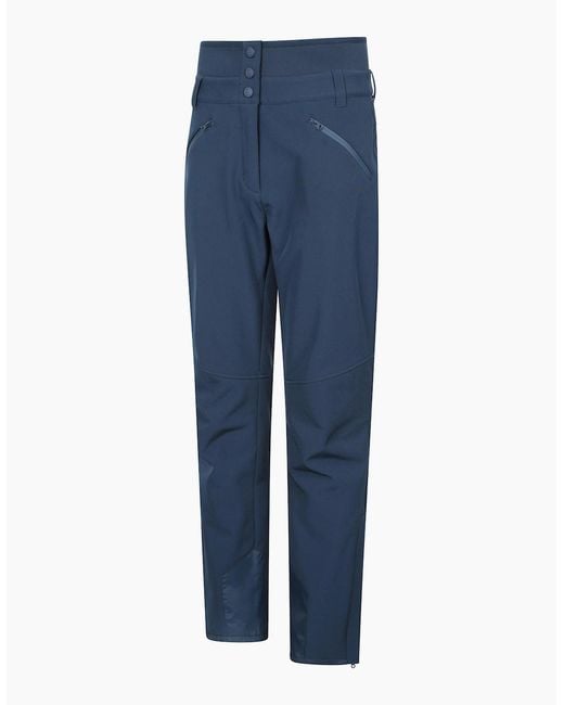 Mountain Warehouse Blue Ladies Avalanche Recco High Waist Ski Trousers