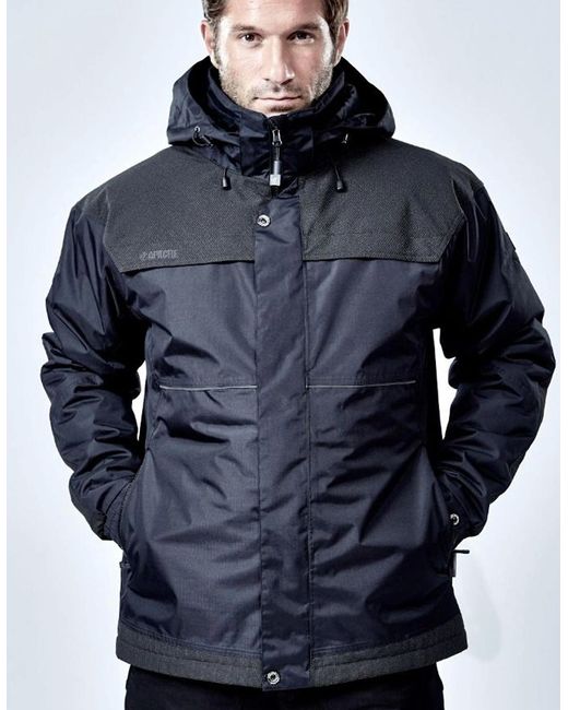 Apache Gray Ats Waterproof Coat for men