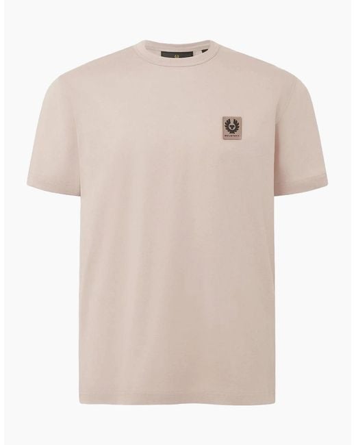 Belstaff Natural Patch Logo T-Shirt for men