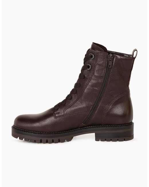 Gabor Brown Leo Ankle Boots
