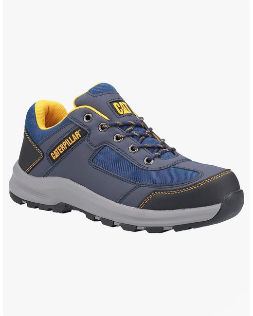 Caterpillar Blue Cat Elmore Safety Trainers Trainers for men