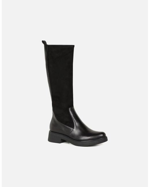 Caprice Black Petra Knee High Boots