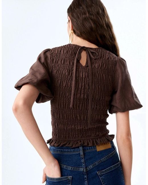 OMNES Blue Nicolla Top