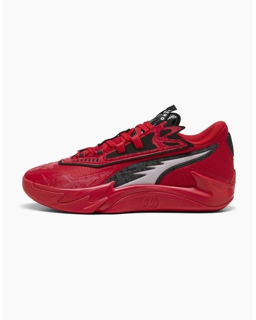 PUMA Red Scoot Zeros Ii Odd Cit Basketball Trainers for men