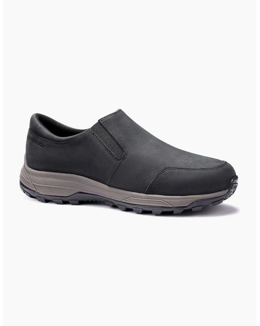 Hotter Black Munro Waterproof Shoes for men