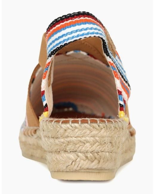 Toni Pons White Vinaros Low Wedge Sandals