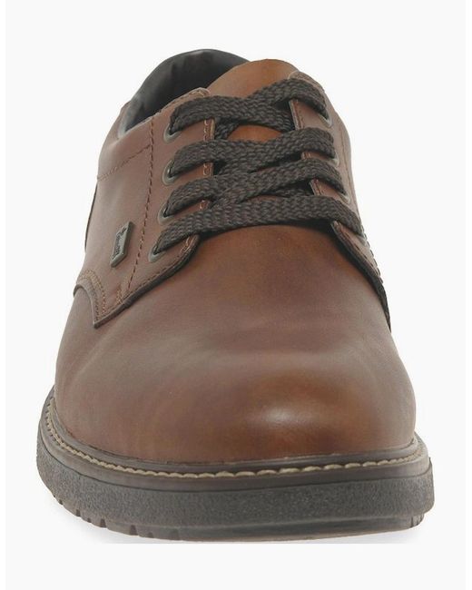 Rieker Brown Appleby Shoes for men