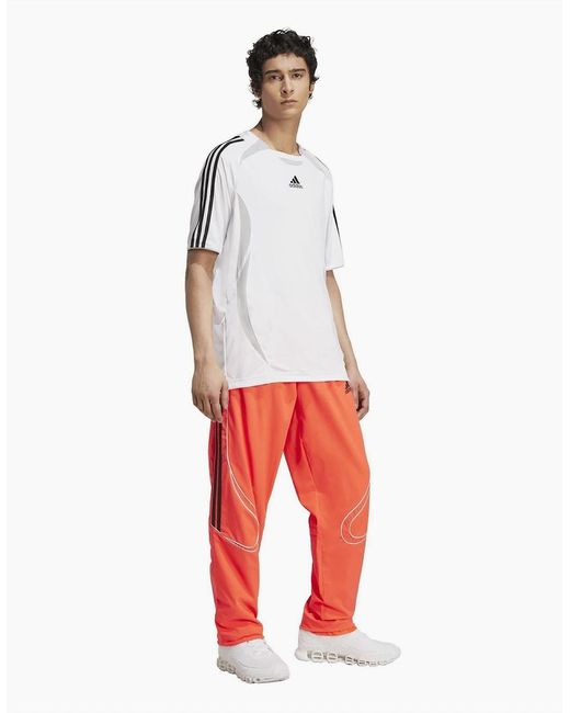 Adidas Originals White Adi Crew Neck Raglan Short Sleeve Jersey T-Shirt for men
