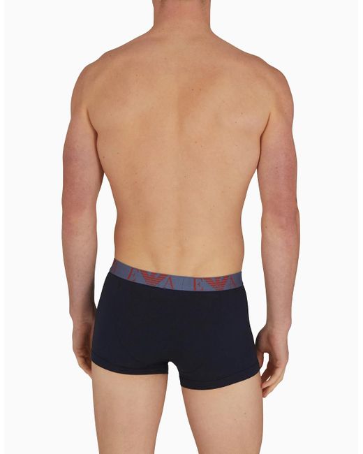 Emporio Armani Blue 3 Pack Trunk for men