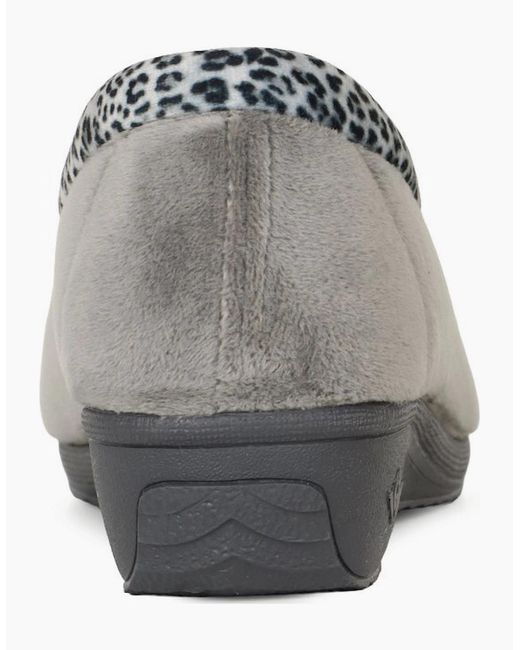Lunar Gray Paloma Full Slippers