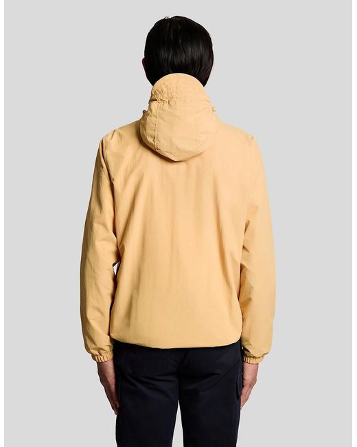 Lyle & Scott Natural Water Resistant Hooded Jacket for men