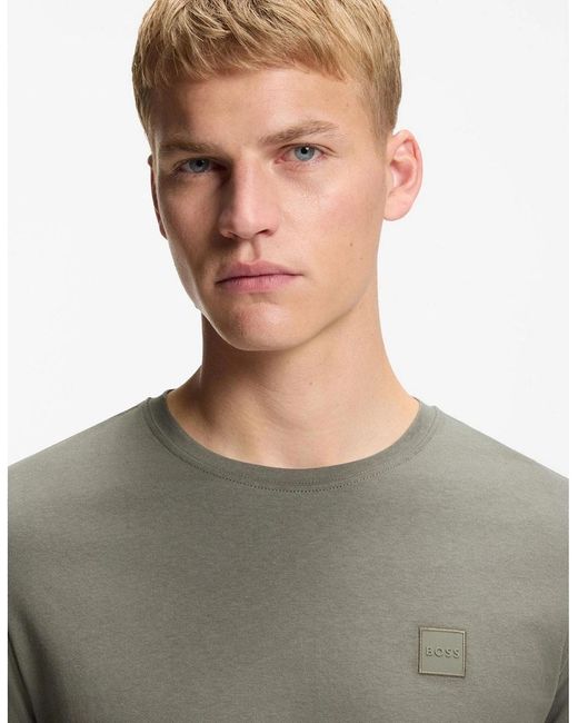 Boss Gray Tacks Long Sleeve Top for men