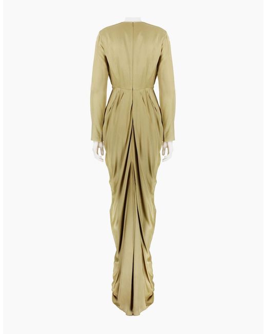 LAYEUR Metallic Gown