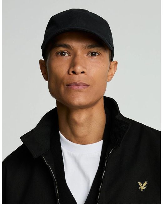 Lyle & Scott Black Harrington Jacket for men