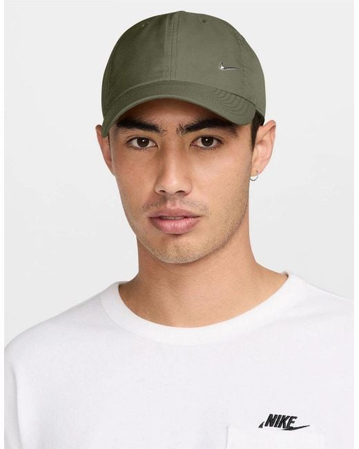 Nike Green Swoosh Polyester Baseball Cap