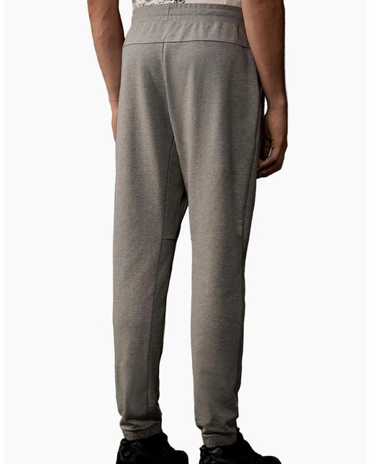 C P Company Gray Metropolis Stretch Fleece Sweat Pants for men