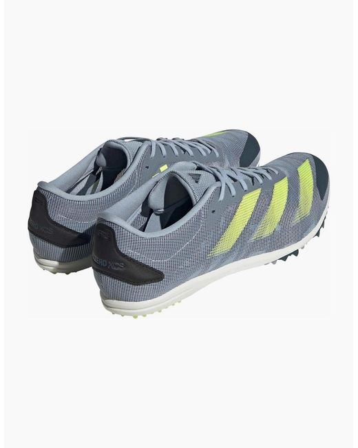 Adidas Blue Adizero Xcs 99 Lace Up Spike Road Sneakers for men