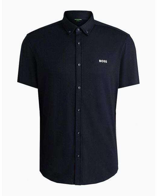 Boss Black Dark Motion Short Sleeved Shirt for men