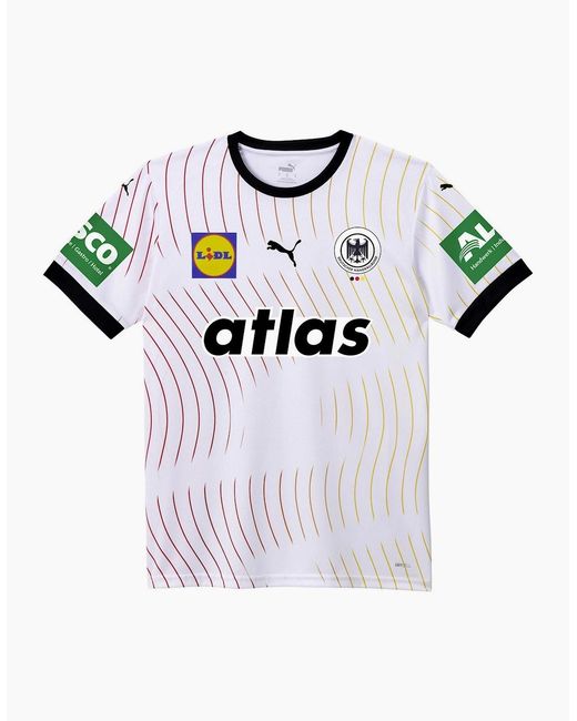 PUMA White Dhb Home Short Sleeve Performance 2025 T-Shirt for men