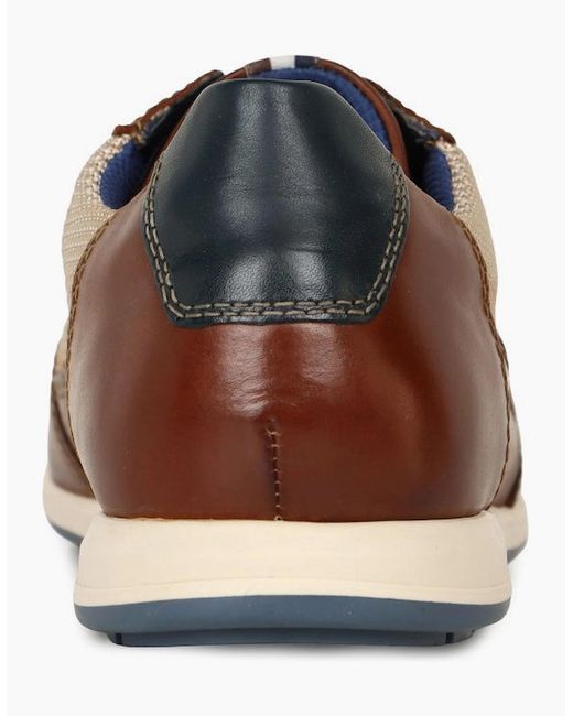 Bugatti Brown Troupe Trainers for men