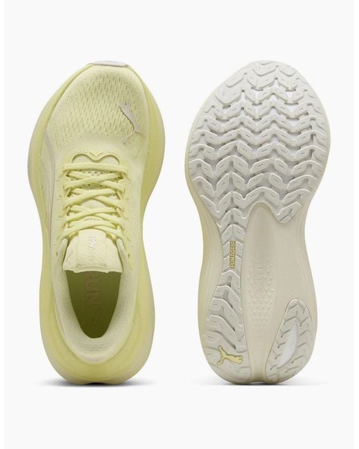 PUMA Yellow Magmax Nitro Wns Road Running Shoes