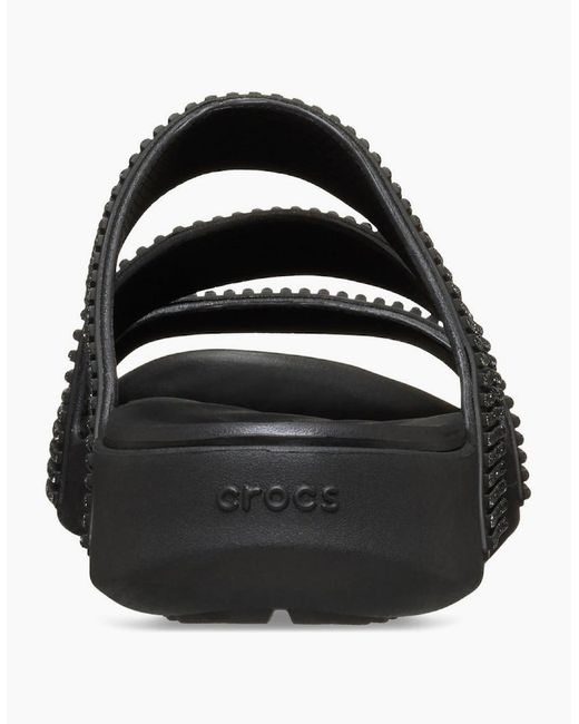 CROCSTM Black Getaway Strappy Eva Sandals