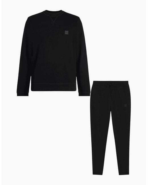 Boss Black Westart Sestart Cotton Pullover Tracksuit for men