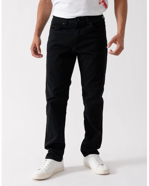 Boss Black Boss Re.Maine Regular Fit Comfort Stretch Jeans for men