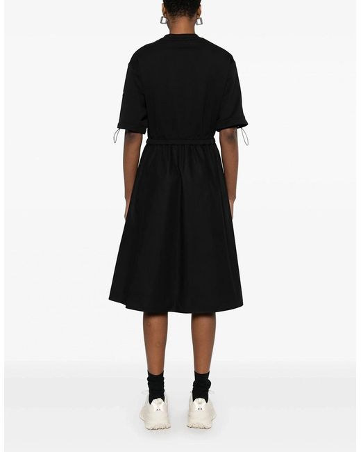 Moncler Black Mid Length Dress
