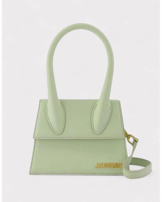 Jacquemus Green Le Chiquito Moyen Light