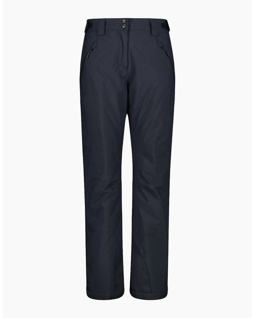 CMP Blue Twill Waterproof Breathable Ski Pants