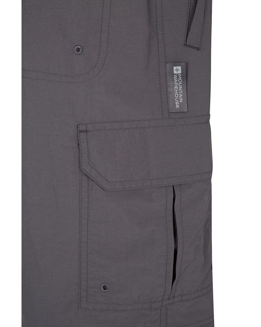Mountain Warehouse Blue Explore Cargo Shorts for men